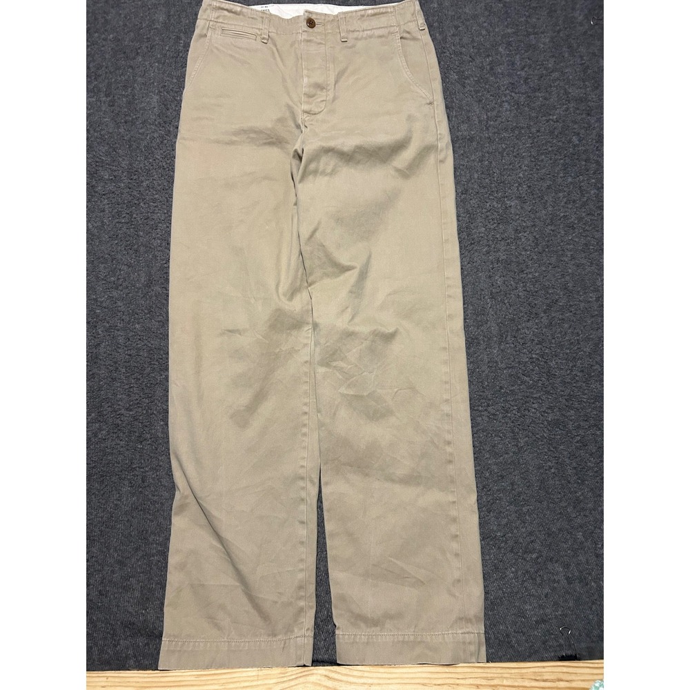 Wallace & barnes officer chino pants field trousers selvedge fit 30x32 tag 30X34